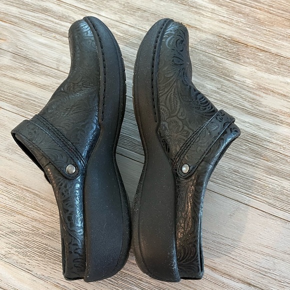 Dansko Allison Clog Black Leather Upper Mary Jane - Picture 5 of 8